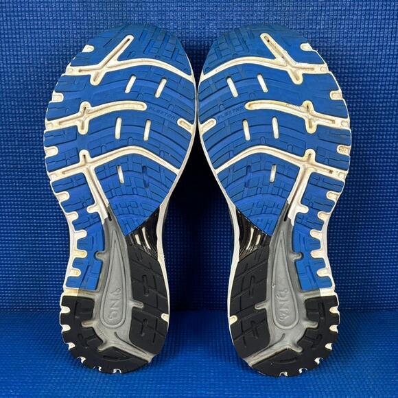 🔴 Brooks Adrenaline GTS 18 Men Size 13 Grey Athletic Running Shoes 1102711D015 - Picture 7 of 8